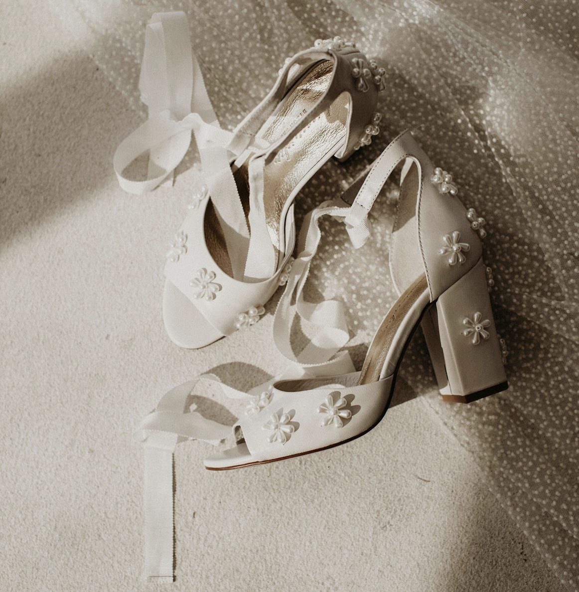 Asymmetrical Open Toe Ivory Stiletto Wedding Shoes-iangel.vn
